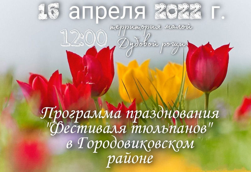 Фестиваль тюльпанов Фестиваль тюльпанов